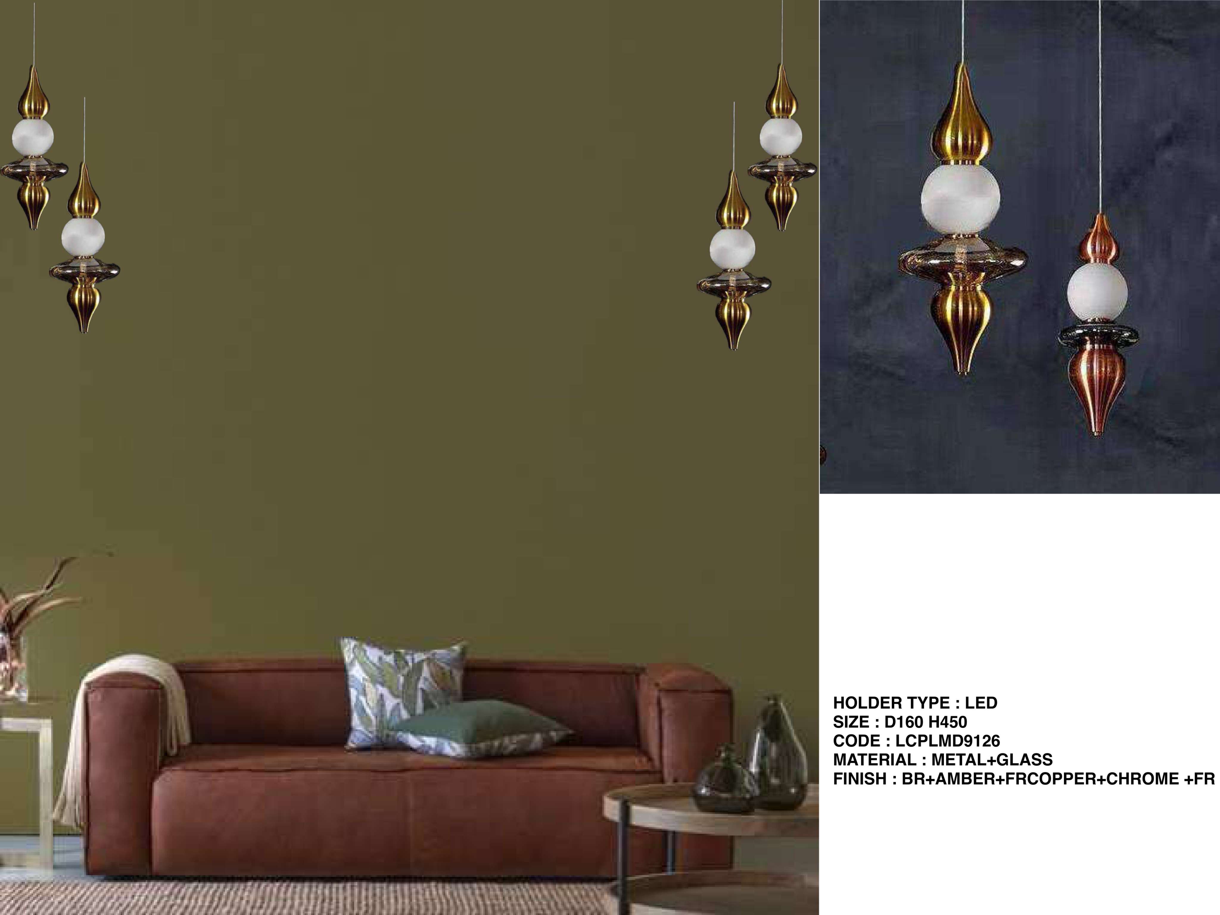 Beyond Lights - Glass Pendant Light- LCHL